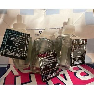 bath and body work black tie wallflower refill